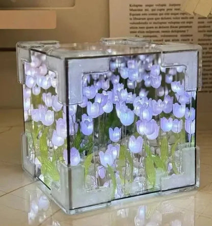 Tulip Flower Sea Night Lamp DIY Kit