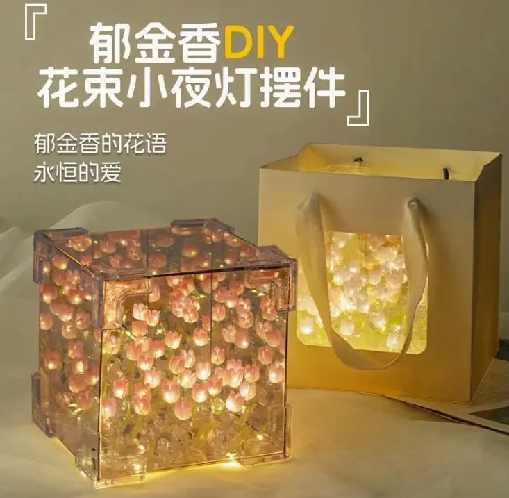 Tulip Flower Sea Night Lamp DIY Kit