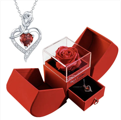 Christmas Necklace Jewelry Gift Box Set