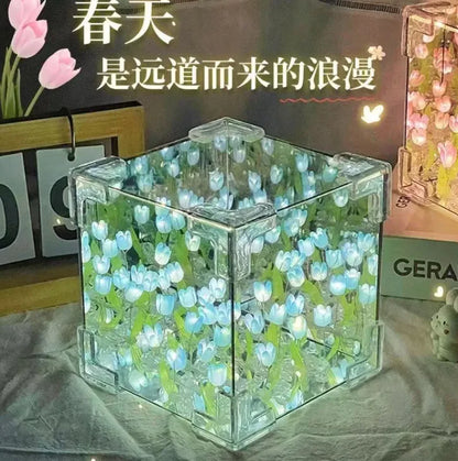 Tulip Flower Sea Night Lamp DIY Kit